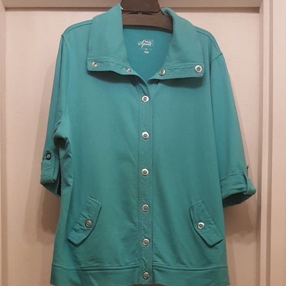 Style & Co. Sport Woman 3X Athleisure Jacket - Picture 1 of 6